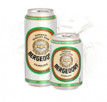 Zwei Dosen »Bergedorf Beer« Zwei Dosen »Bergedorf Beer«