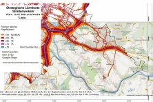 mashup Laermkarte Vier- und Marschlande/Google map