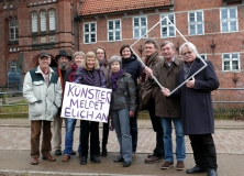 Das Organisationsteam der 3. Bergedorfer Kunstschau 2014