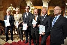 Jutta Blankau, Dr. Juliane Rumpf, Dr. Stefan Birkner, Dr. Hans-Heinrich Witte, Jens Meier und François Kremer